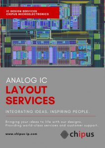 analog ic layout services chipus microelectronics